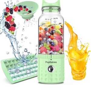 Mint Green Portable Blender
